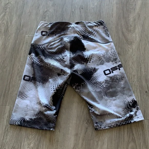 Off White Active Seamless Bike Shorts size small Virgil Abloh